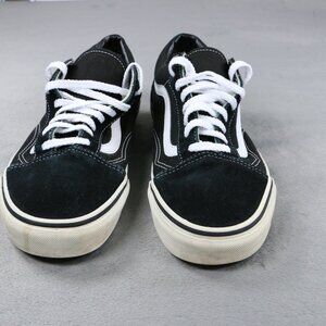 Vans Old Skool Black White Men's Size 10 Classic Skate Shoes Low Top